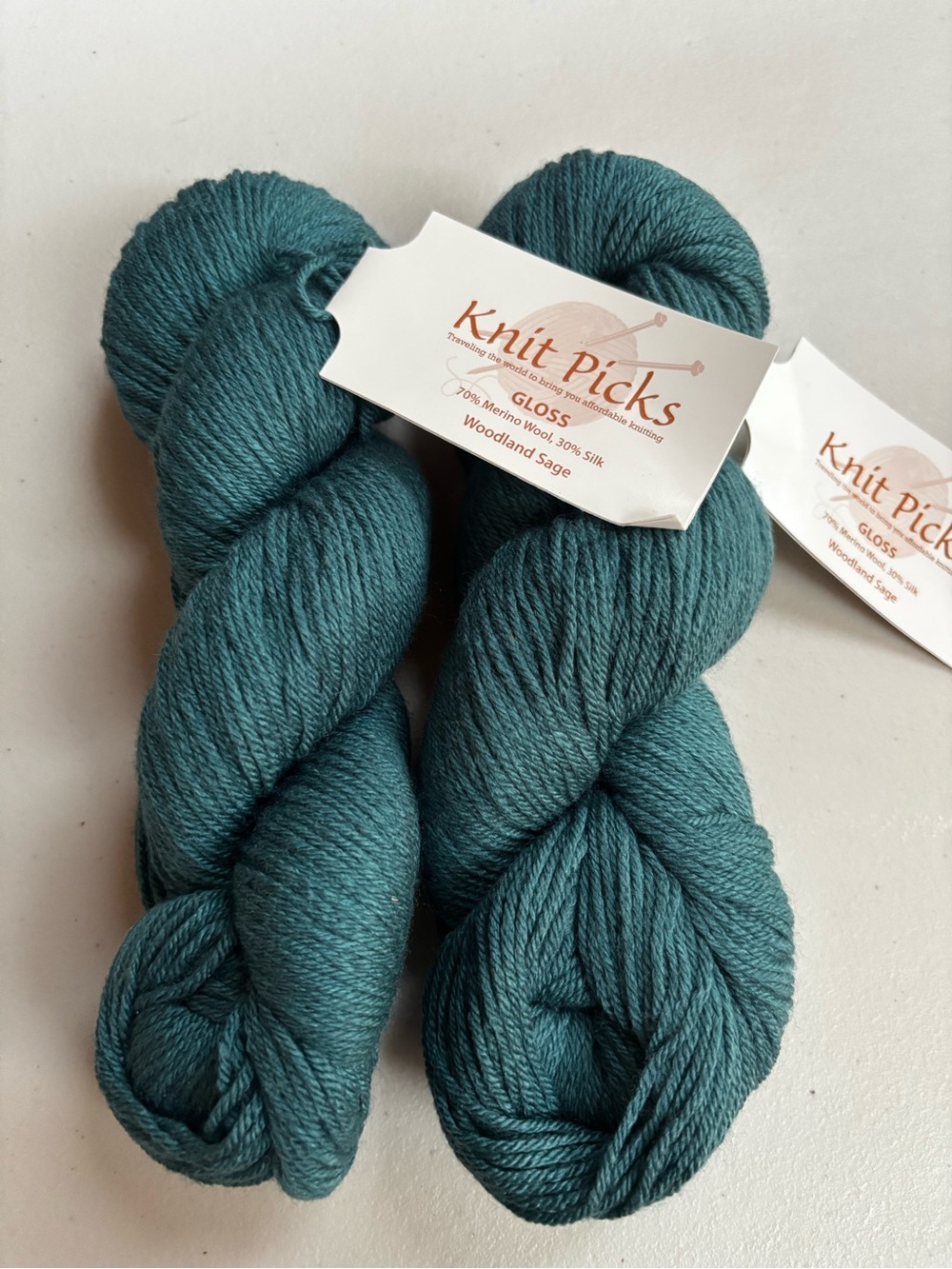 Knit Picks Gloss 70% Merino Wool 30% Silk